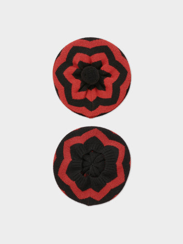 ZIGZAG TAMMY BLACK & RED DULSE