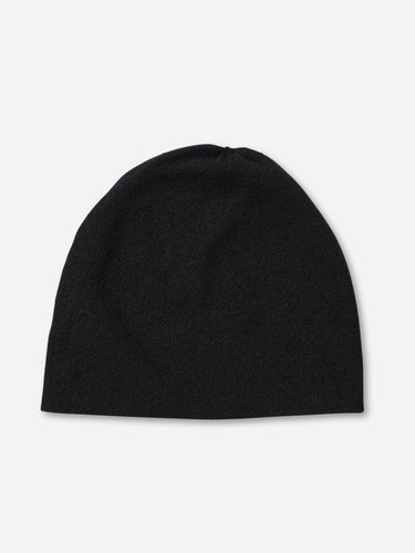 FINE PLAIN HAT BLACK