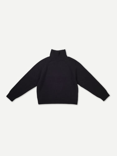 FELTED JUMPER BLACK