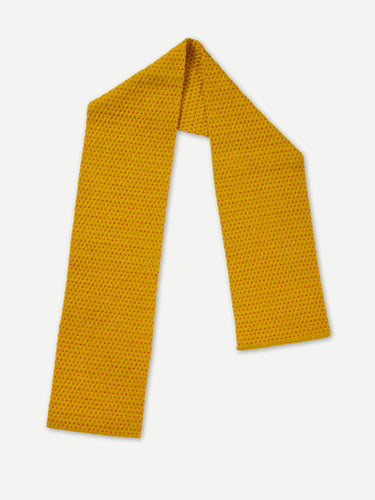 SMALL STITCH SCARF TURMERIC & POPPY