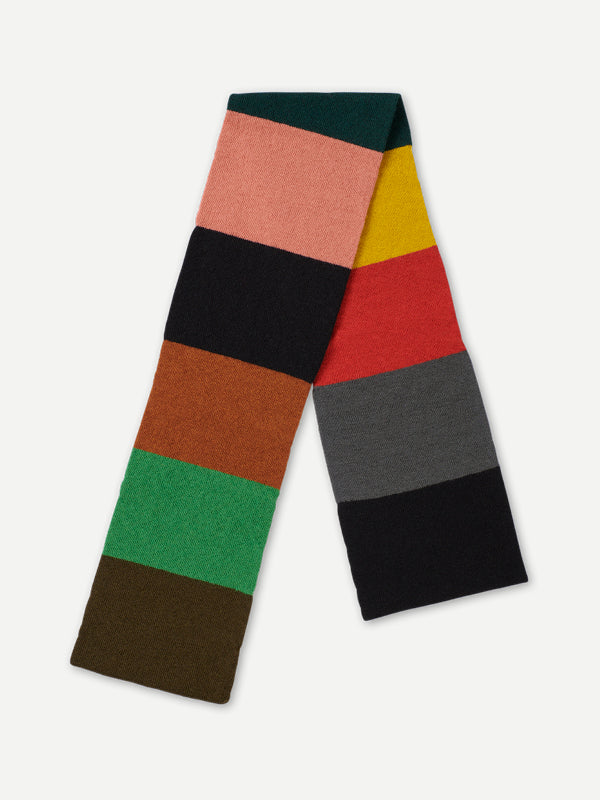 SMALL COLOURBLOCK SCARF MULTICOLOUR