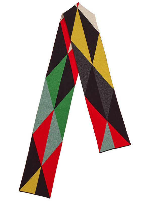 Small Triangles Scarf Multicolour Sample Sale