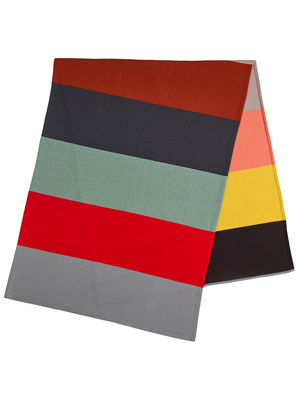 Colourblock Cashmere Blanket Scarf Multicolour Sample Sale