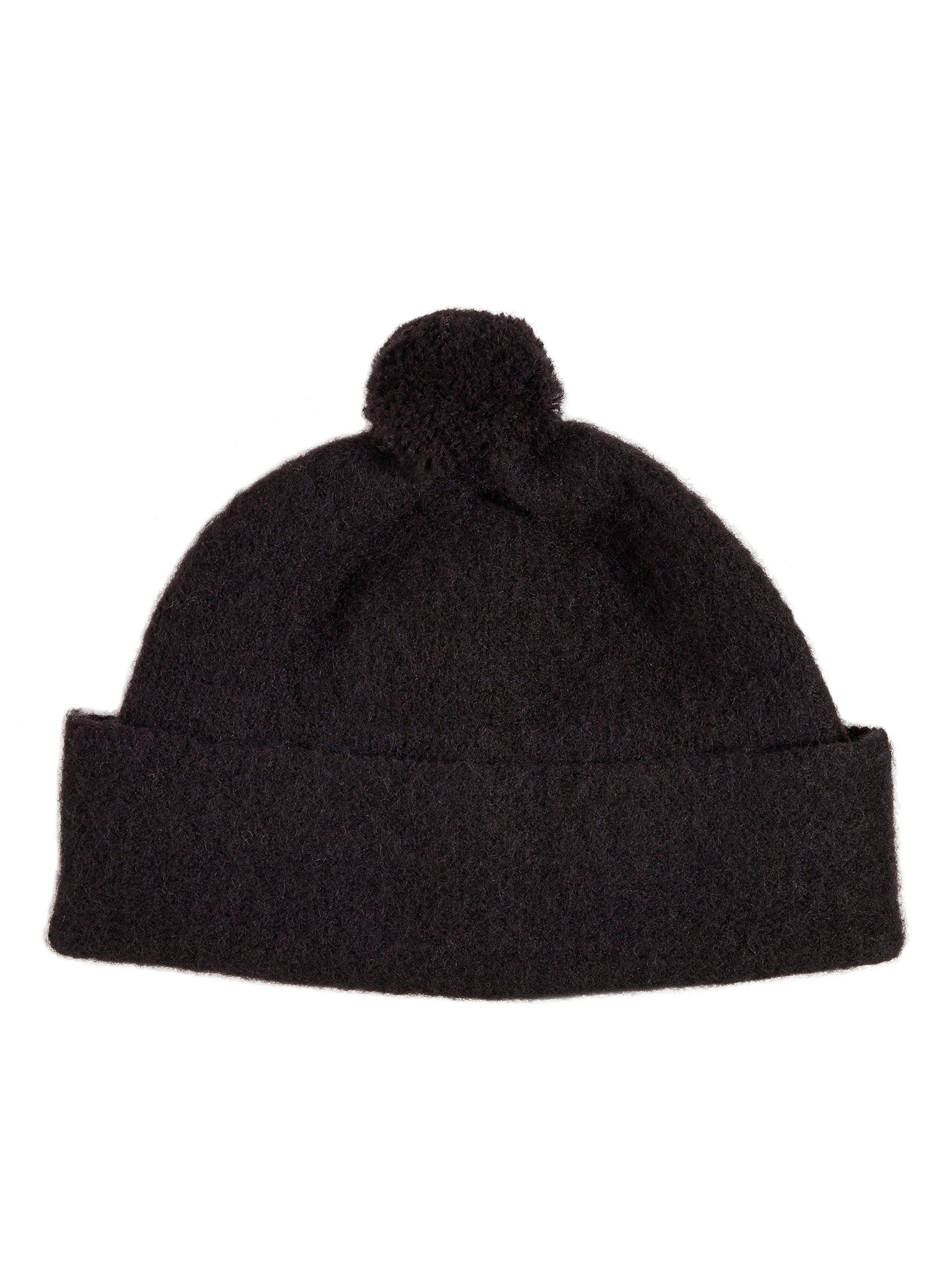 Plain Shetland hat Black Sample Sale