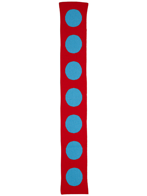 Small Spot Scarf Poppy & Balearic Sample Sale