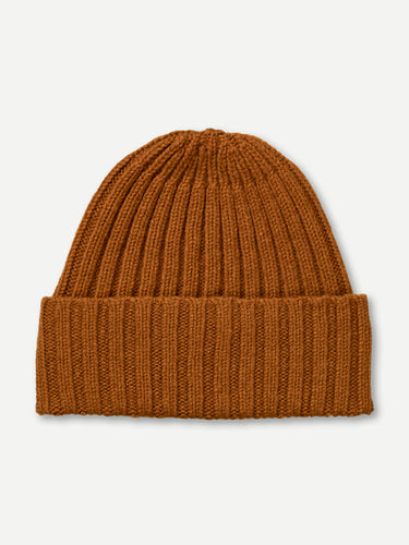 PLAIN RIBBED HAT CUMIN