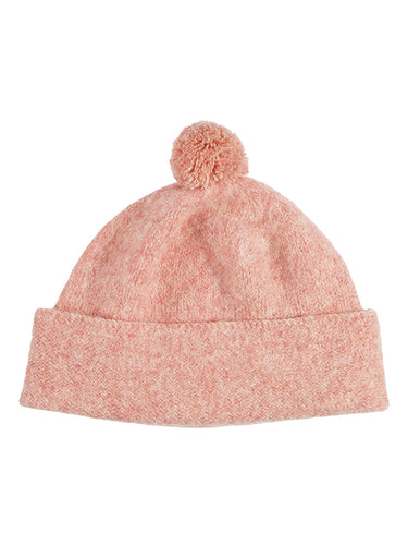 Plain Shetland Hat Sugarsnap-Pompom Hats-Jo Gordon-Plain Shetland Hat Sugarsnap-Pompom Hat-100% Lambswool