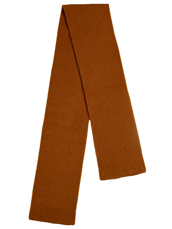 Brushed Plain Scarf Cumin-Scarves-Jo Gordon-Brushed Plain Scarf Cumin-scarf-100% Lambswool