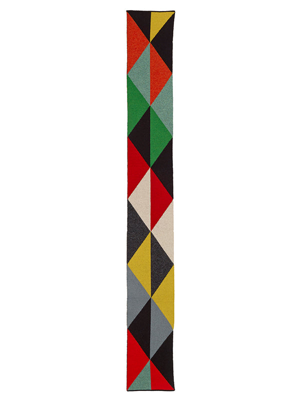 Small Triangles Scarf Multicolour
