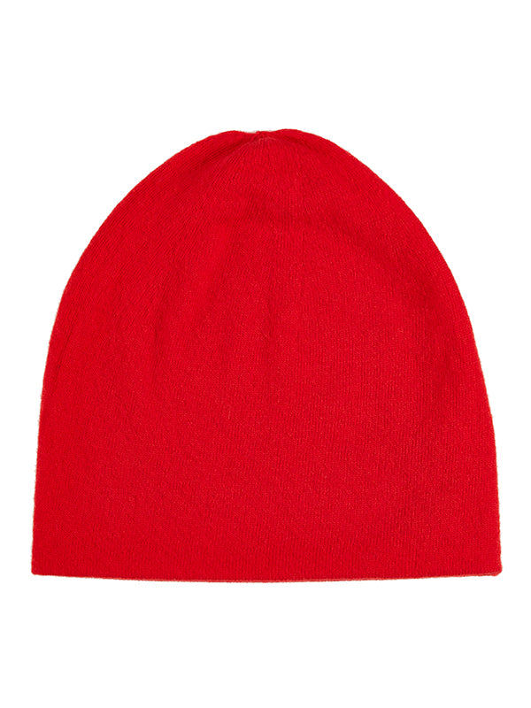 Fine Plain Hat Scarlet-Plain Hats-Jo Gordon-Fine Plain Hat Scarlet-Hat-Plain Hat-100% Lambswool