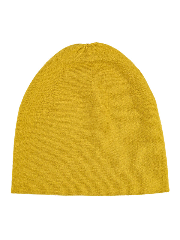 Fine Plain Hat Turmeric-Plain Hats-Jo Gordon-Fine Plain Hat Turmeric-Hat-Plain Hat-100% Lambswool
