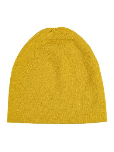 Fine Plain Hat Turmeric-Plain Hats-Jo Gordon-Fine Plain Hat Turmeric-Hat-Plain Hat-100% Lambswool