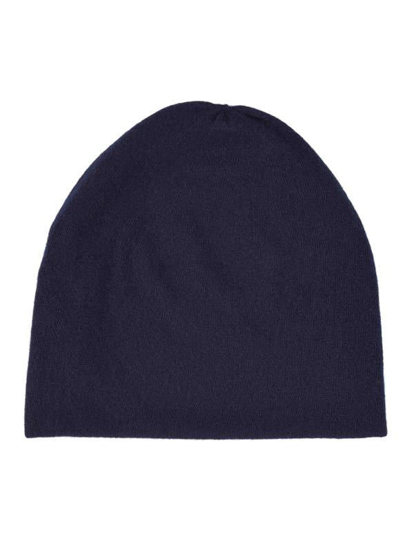 Fine Plain Hat-Plain Hats-Jo Gordon-Fine Plain Hat Navy-Hat-Plain Hat-100% Lambswool