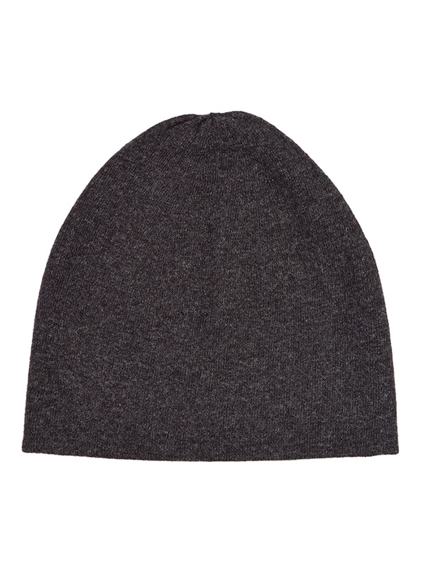 Fine Plain Hat-Plain Hats-Jo Gordon-Fine Plain Hat Charcoal-Hat-Plain Hat-100% Lambswool