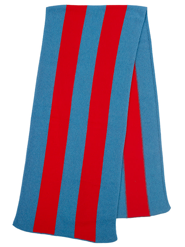 Vertical Stripe Brushed Blanket scarf Fiji & poppy