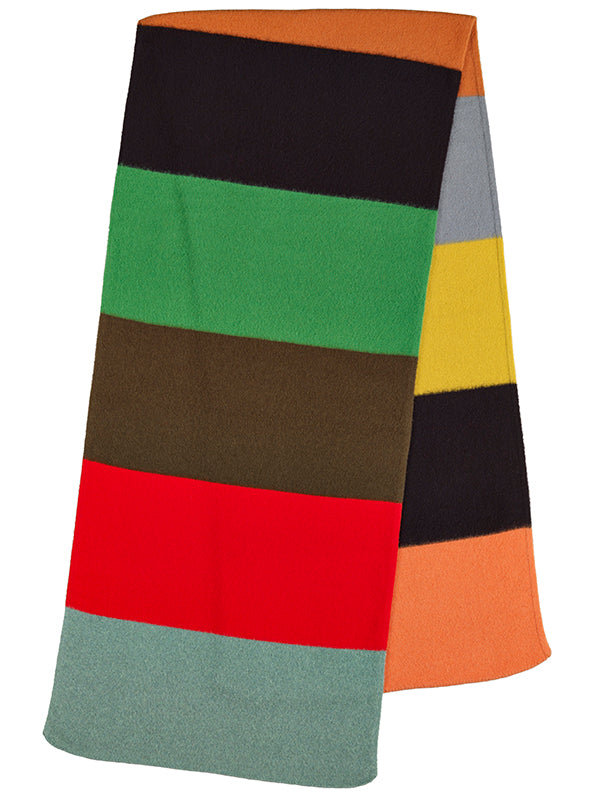Colourblock Brushed Blanket Scarf Multicolour