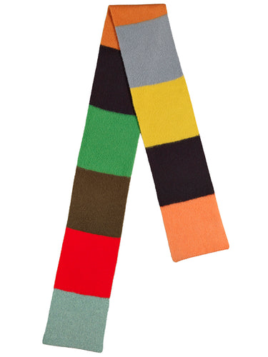 Brushed Colourblock Scarf Multicolour