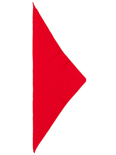 Plain Triangle Neckerchief Poppy