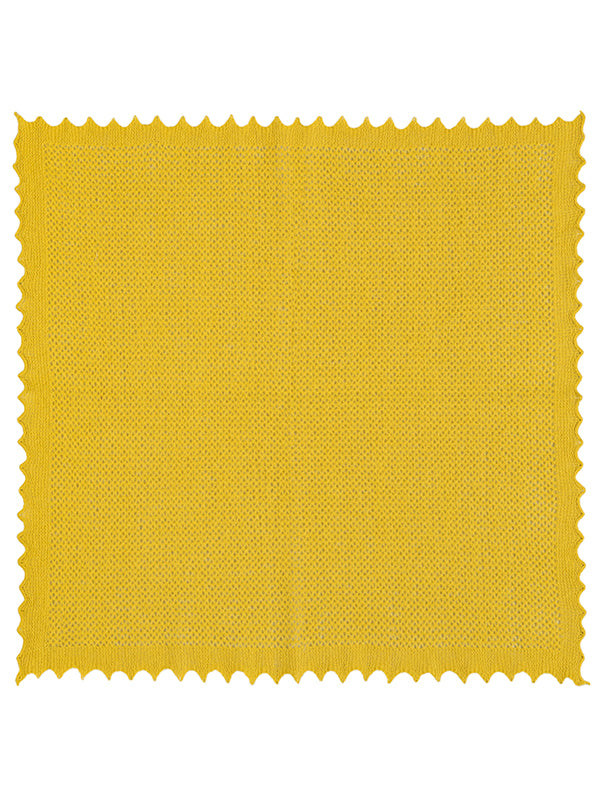 Felted Lace Neckeckerchief Turmeric