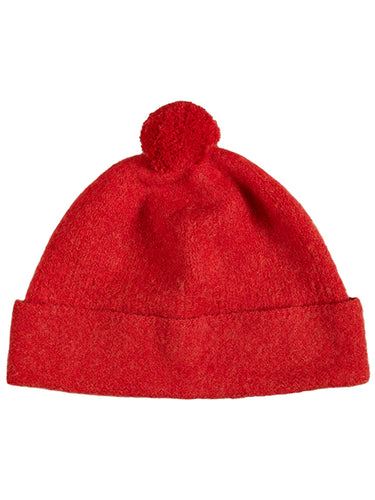 Plain Shetland Hat Brandy