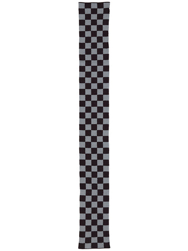 Small Check Scarf Purslane & Black