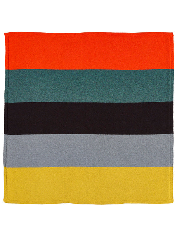 Stripe Square Neckerchief Multicolour