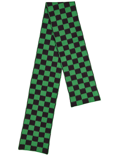 Brushed Check Scarf Pagoda & Black